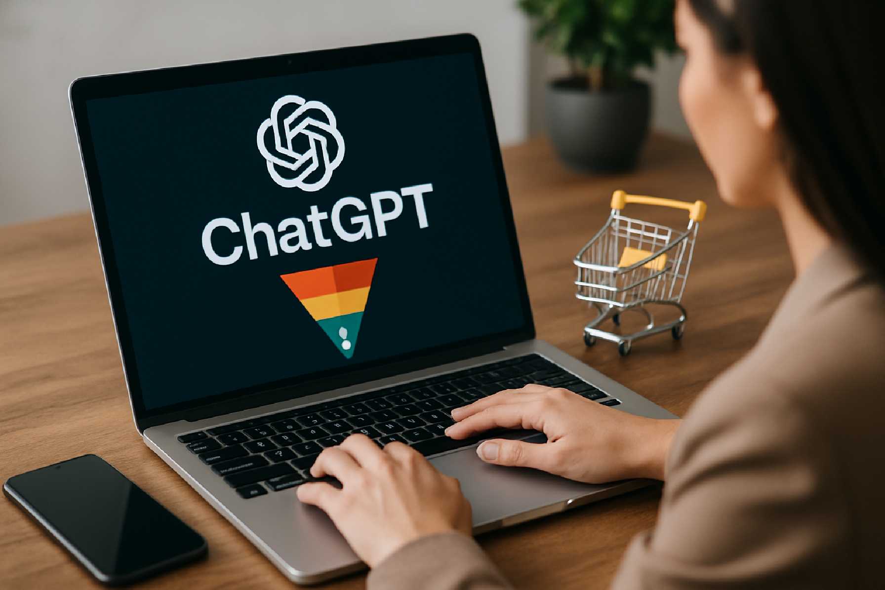 איך הפניות מ־ChatGPT וכלי AI אחרים משנות את משפך המכירה של חנויות אונליין