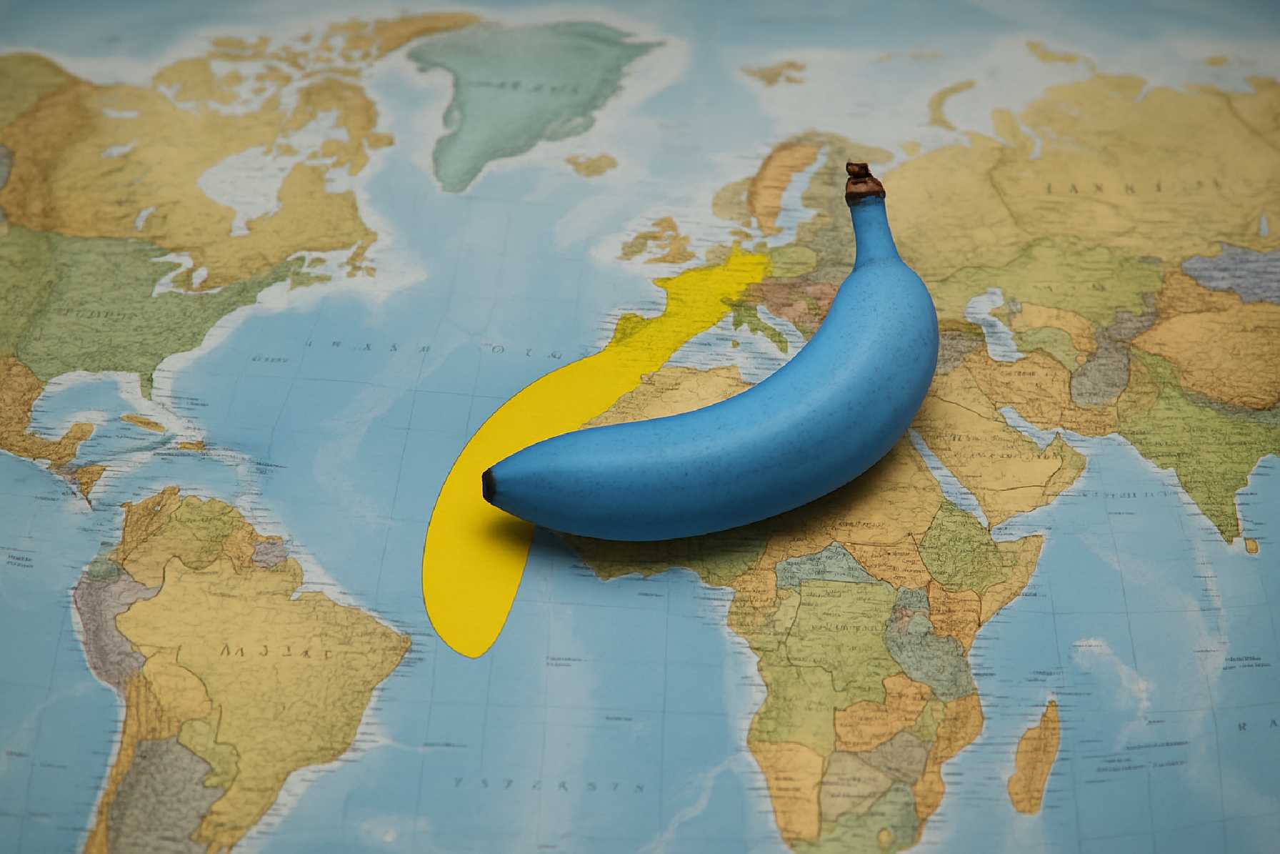 התפשטות גלובלית של Blue Banana