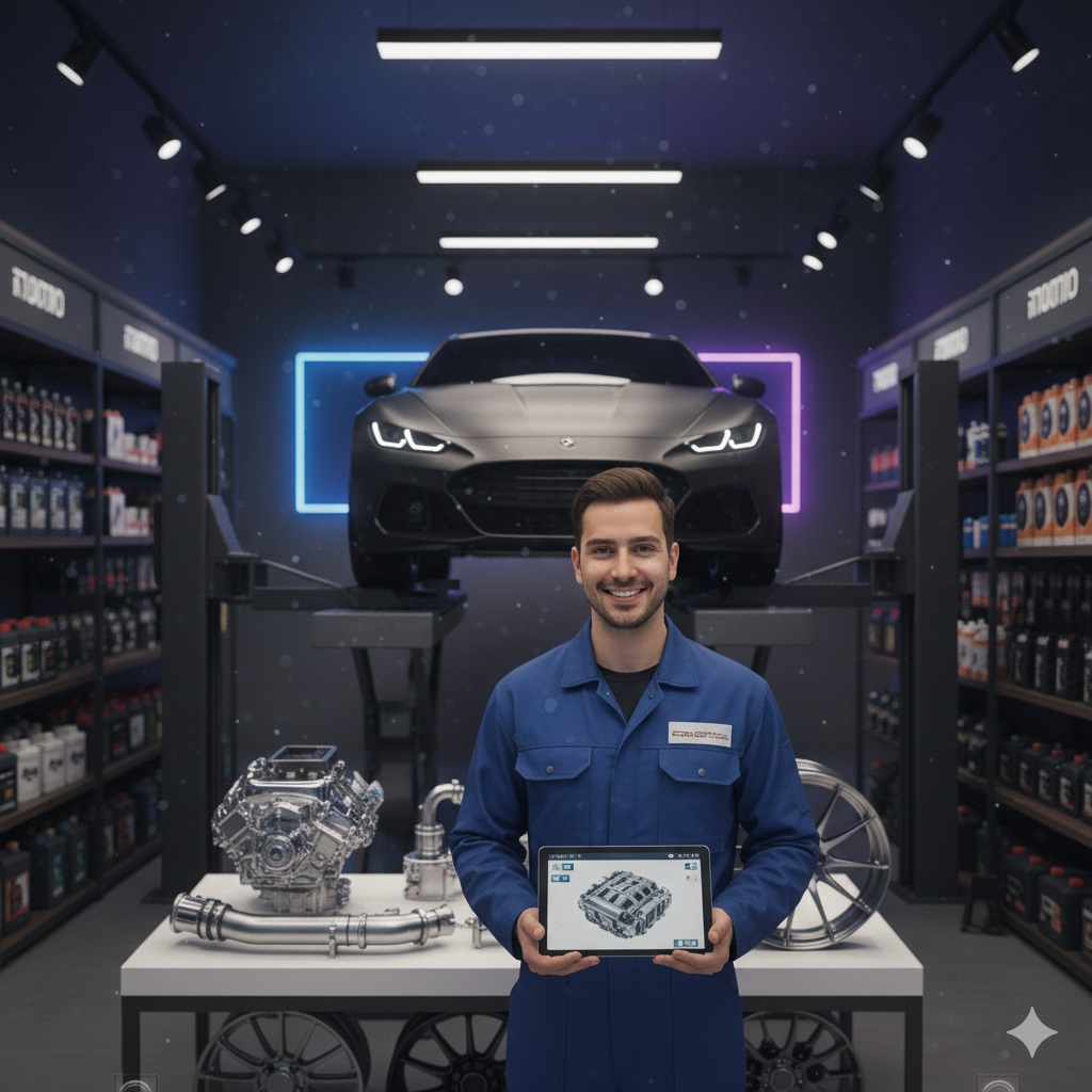 Key Features Car & Spare Parts