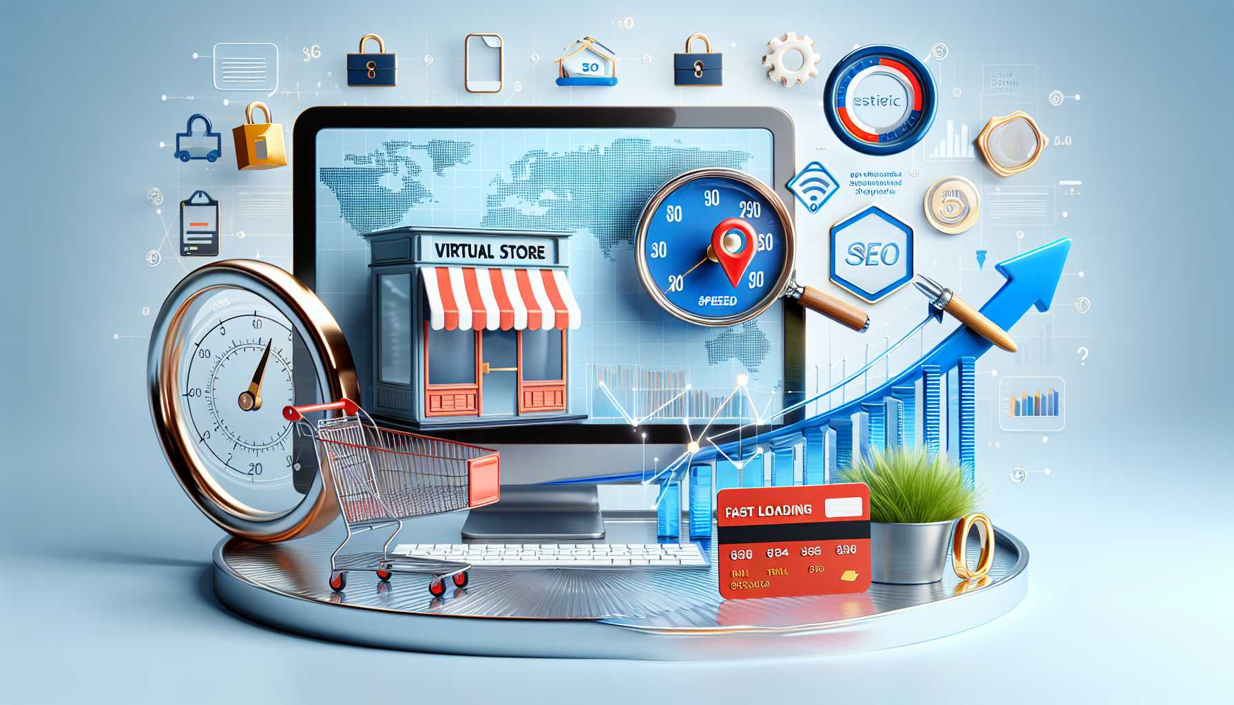 שיפור מהירות החנות הוירטואלית -  למה זה משפיע על SEO